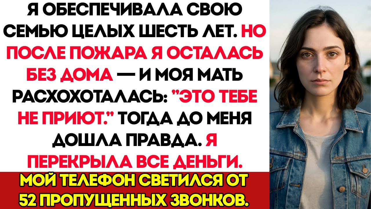 Я Обеспечивала Семью 6 Лет — А Когда Я Осталася Без Дома, Мама Засмеялась. Я Порвала С Ними. Потом