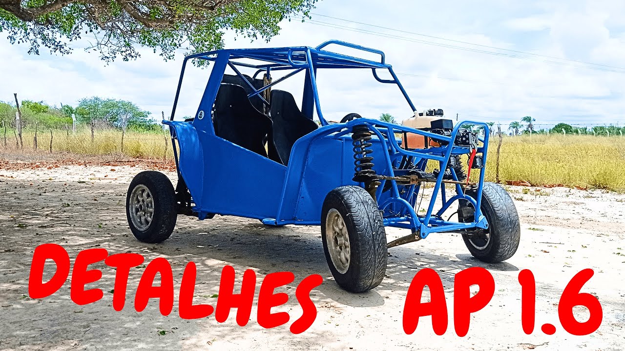 TODOS os DETALHES gaiola Cross AP 1.6 4x2 motor AP transversal SUSPENSÃO a rosca radiador de uno
