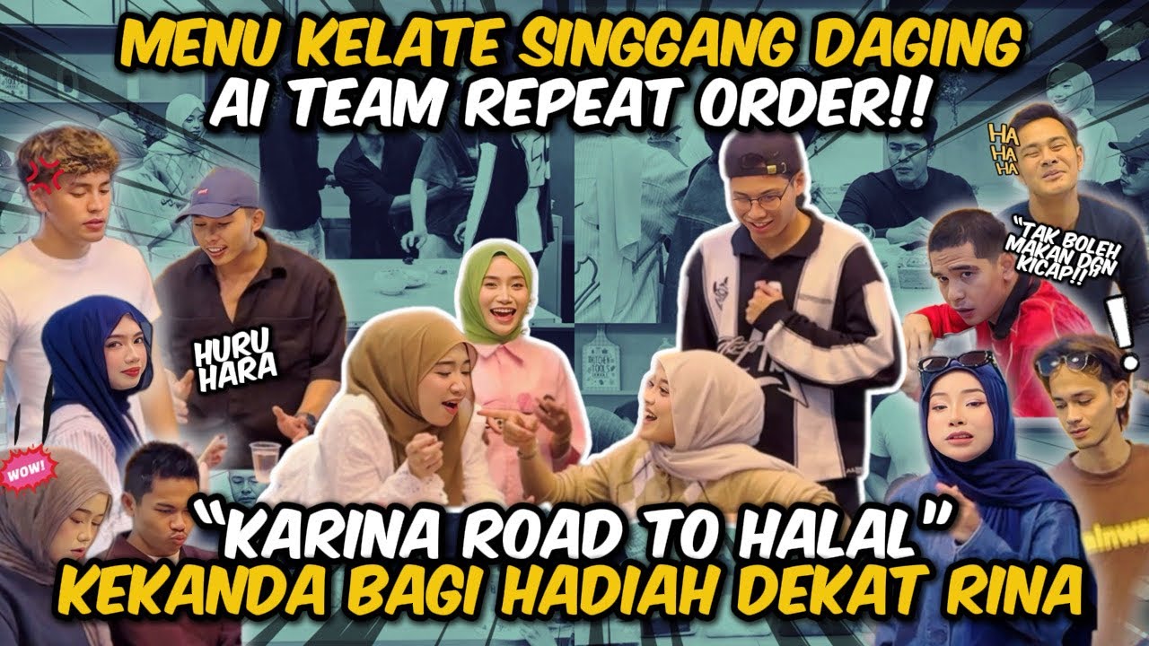 AKHIRNYA ALIEF IRFAN MENGAKU UNA MASAK SEDAP | RINA SPILL RAHSIA KARINA ?!!