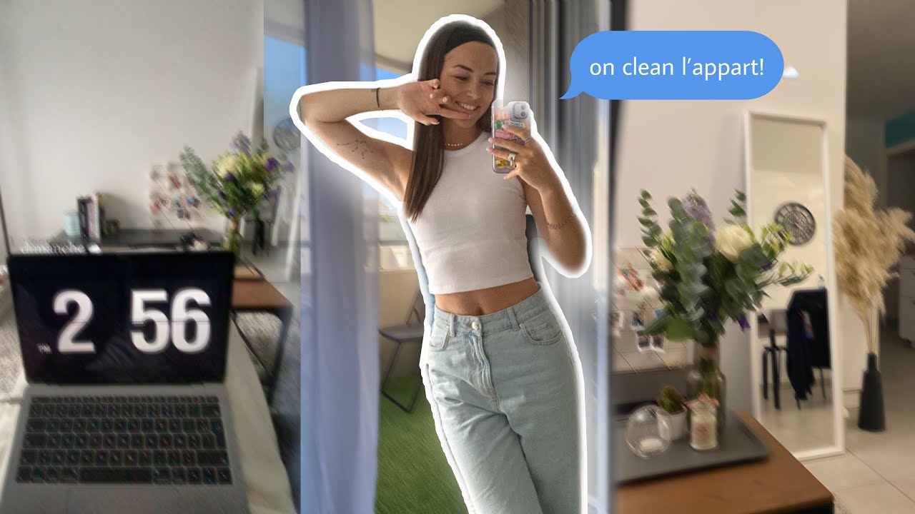 SUNDAY RESET : je clean mon appartement 🧼🔁