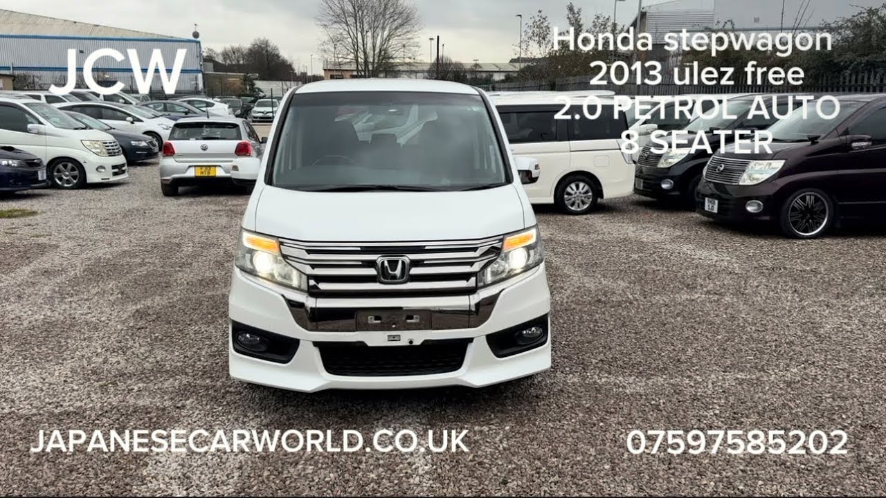 Honda stepwagon 2013 2.0 PETROL AUTOMATIC ULEZ FREE 8 SEATER