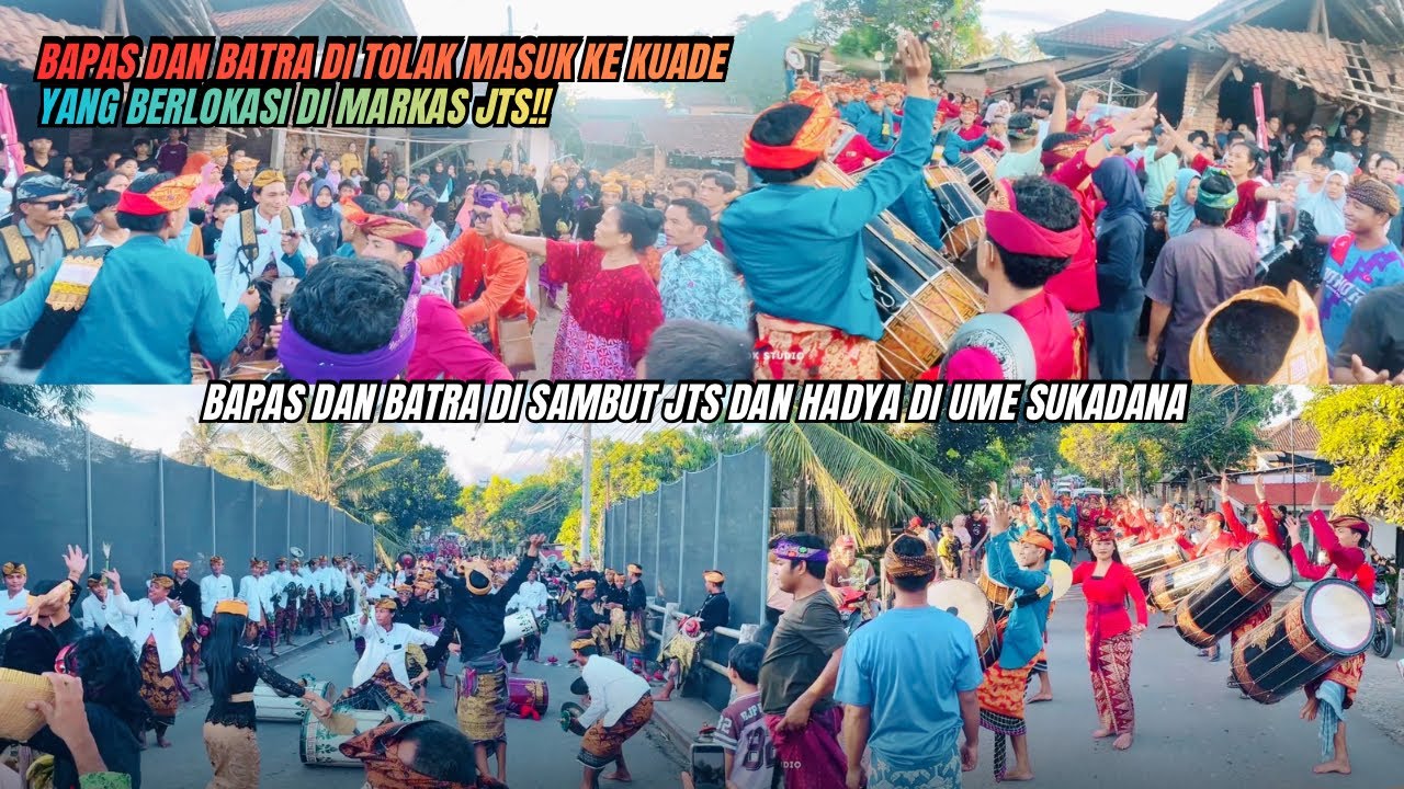MENEGANGKAN DITOLAK MASUK KE KUADE!! || BAPAS DAN BATRA DISAMBUT JTS DAN HADYA DI DUSUN UME SUKADANA
