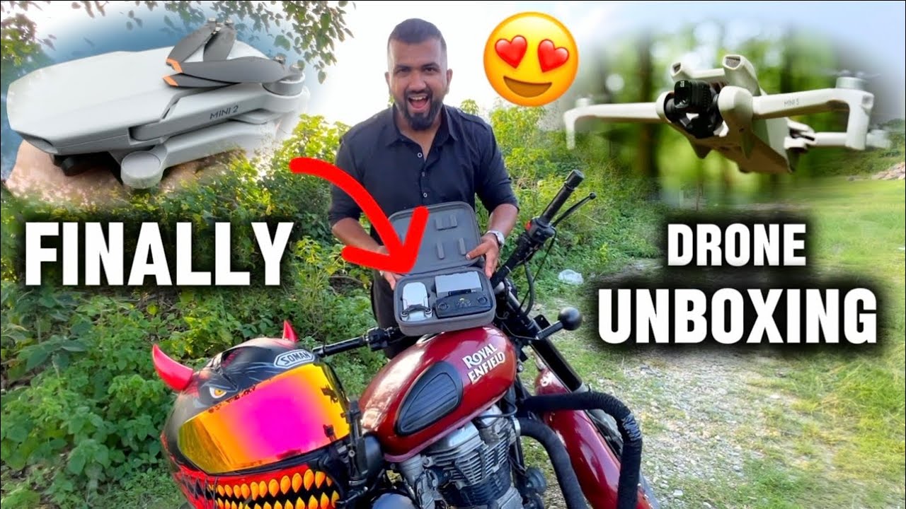 Finally naya drone kenyo sathi haru 🥹🥹❤️!!!#motovlog #royalenfield #uk07rider #droneunboxing #jhapa