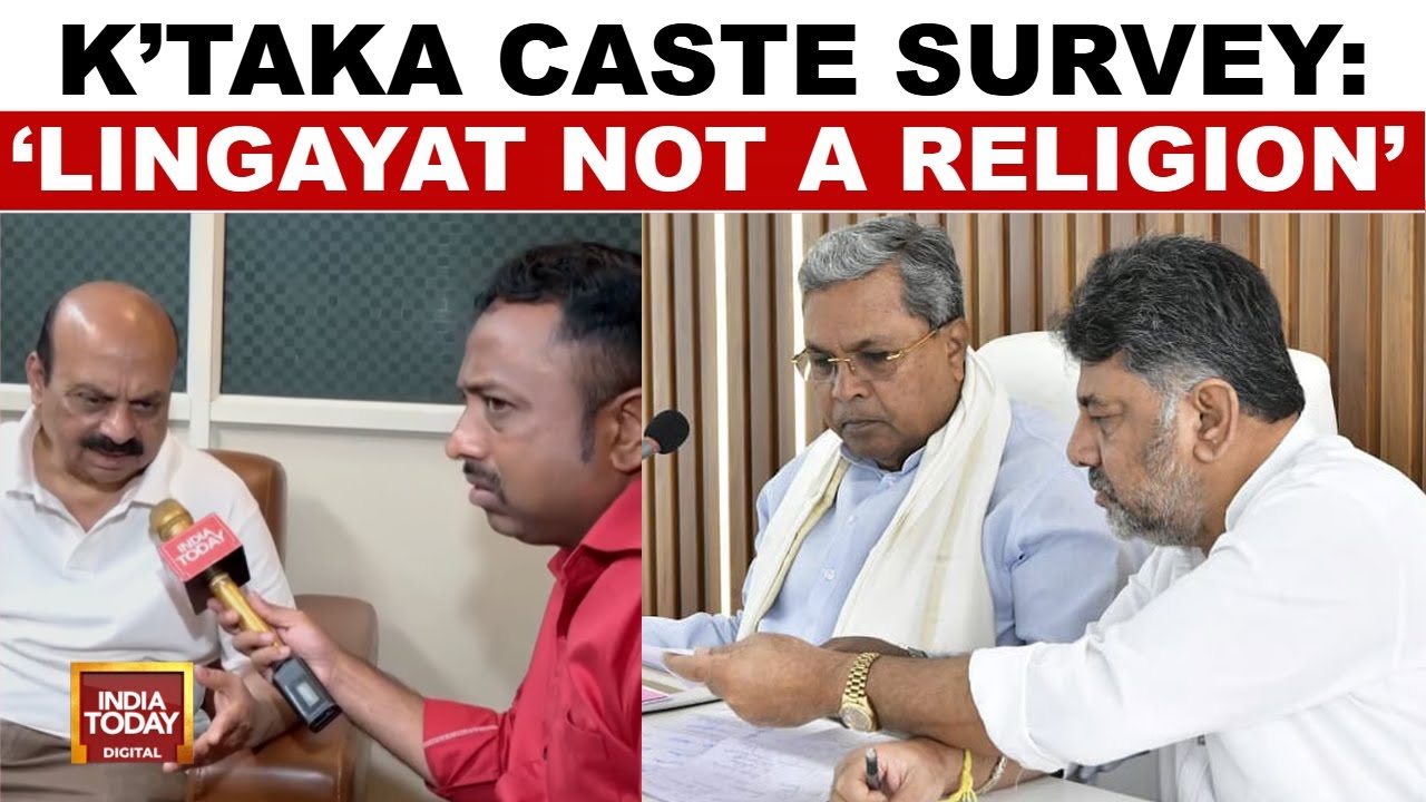 Karnataka Caste Survey Row: 'Lingayat Not A Religion' Remark Sparks BJP-Congress Face-off