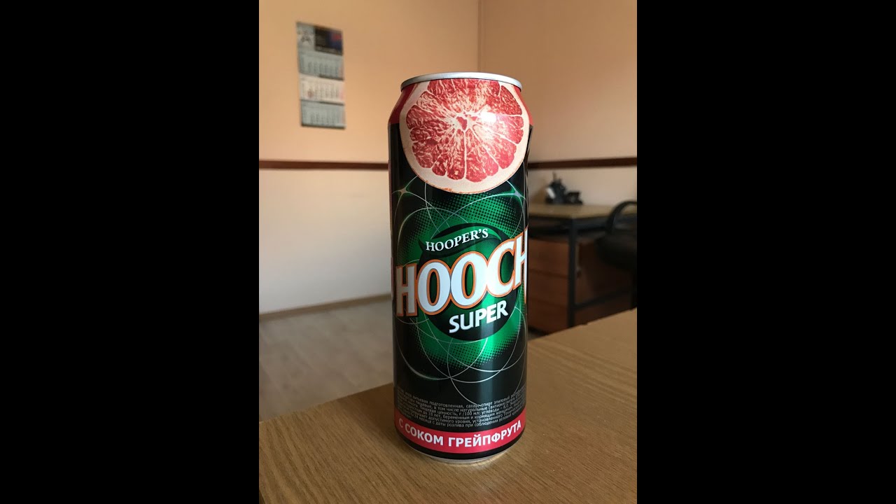 Обзор на напиток HOOCH грейпфрут
