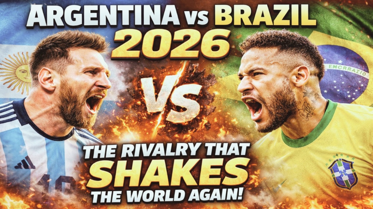 Argentina vs Brazil 2026 | The Rivalry That SHAKES the World Again!
