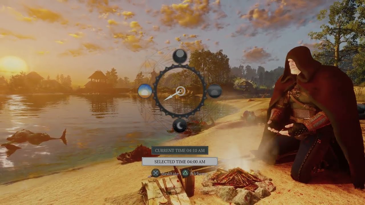The Witcher 3 with animation Mods
