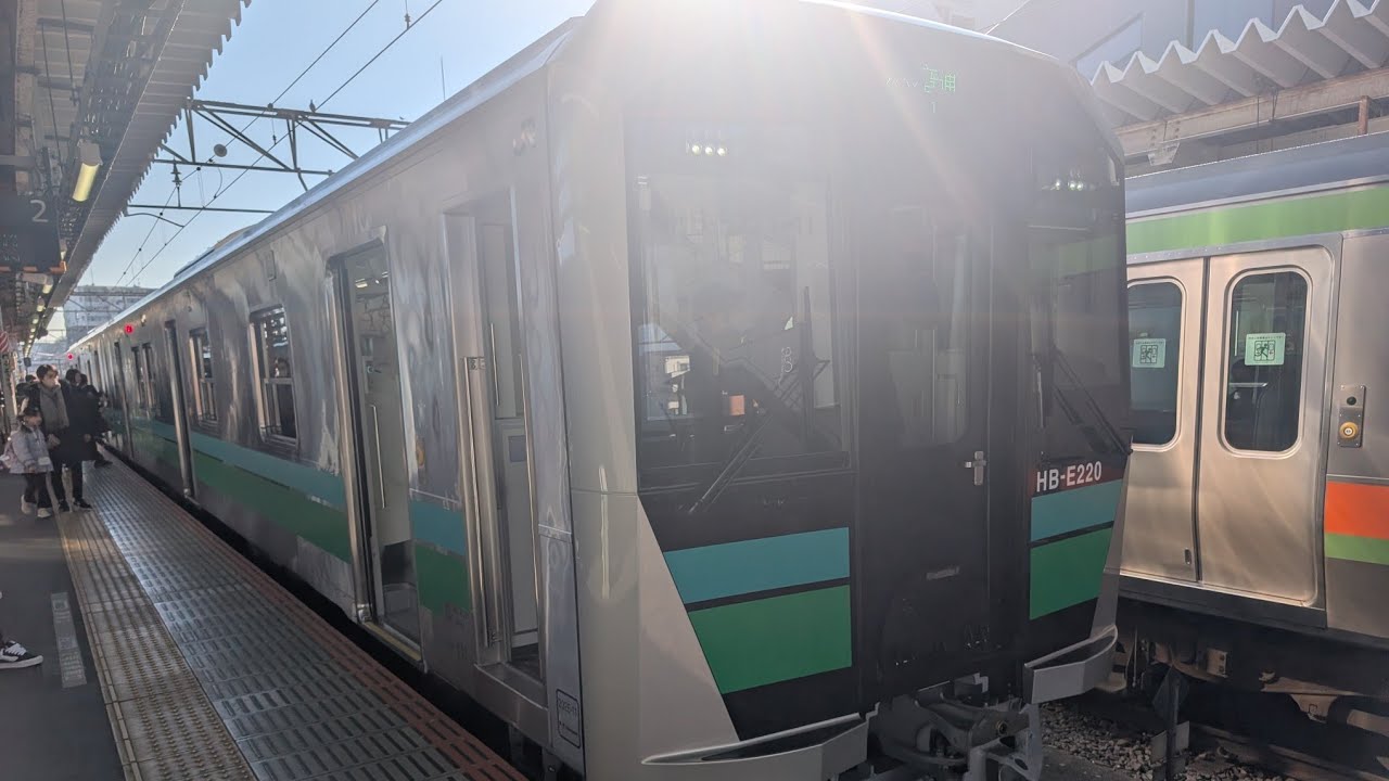 【前面展望】八高線高崎行(高麗川→高崎)【HB-E220系】