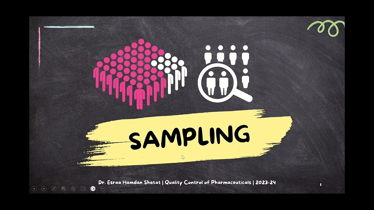 Sampling (part 1) | Quality Control of Pharmaceuticals
