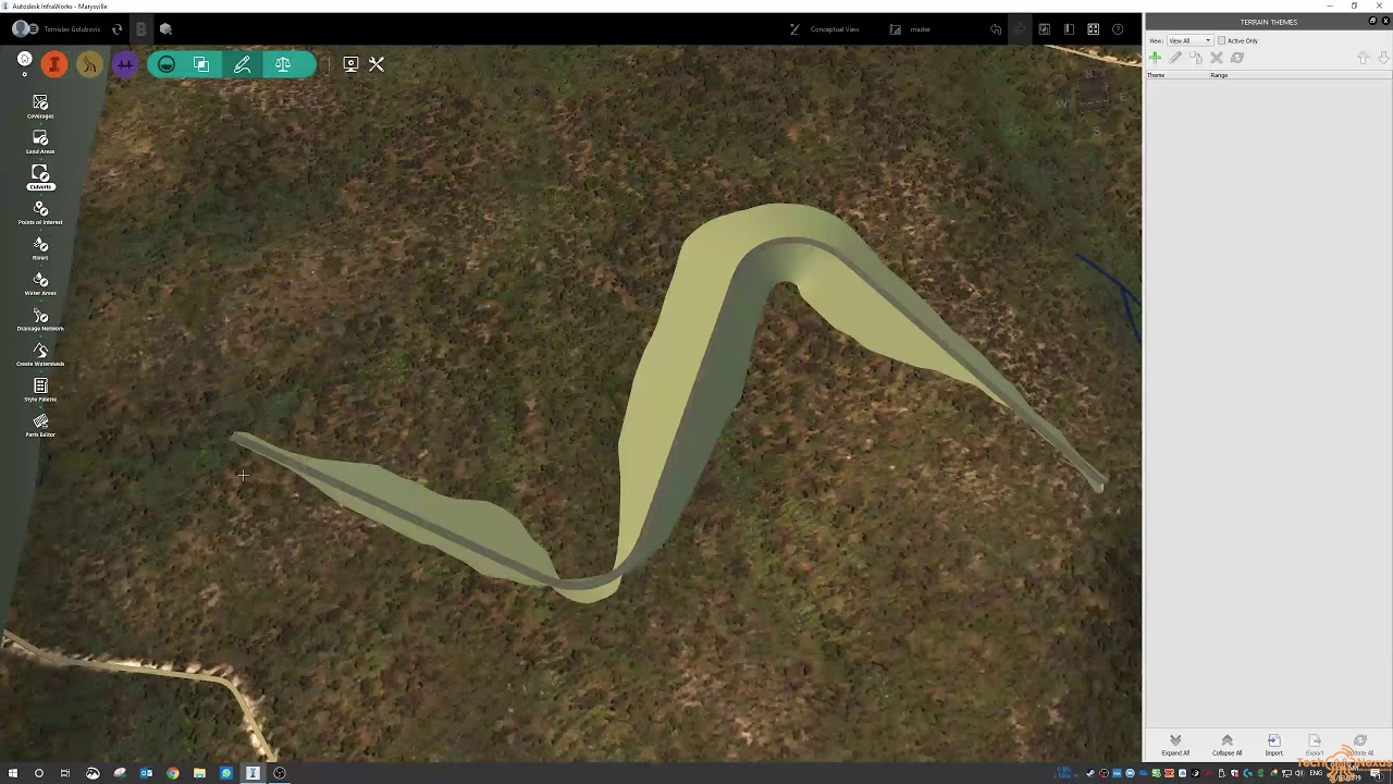 InfraWorks - Drainage and Analysis