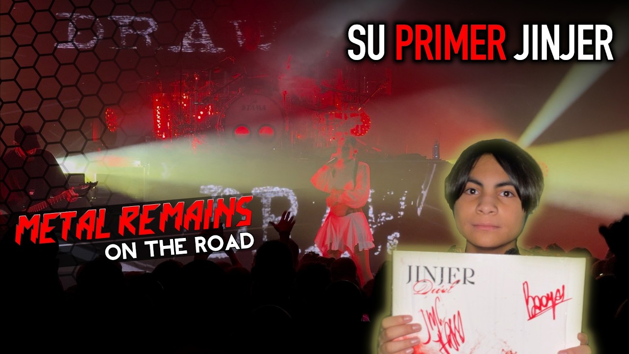 Así Reacciona un Niño de 13 Años al Ver a Jinjer en Vivo