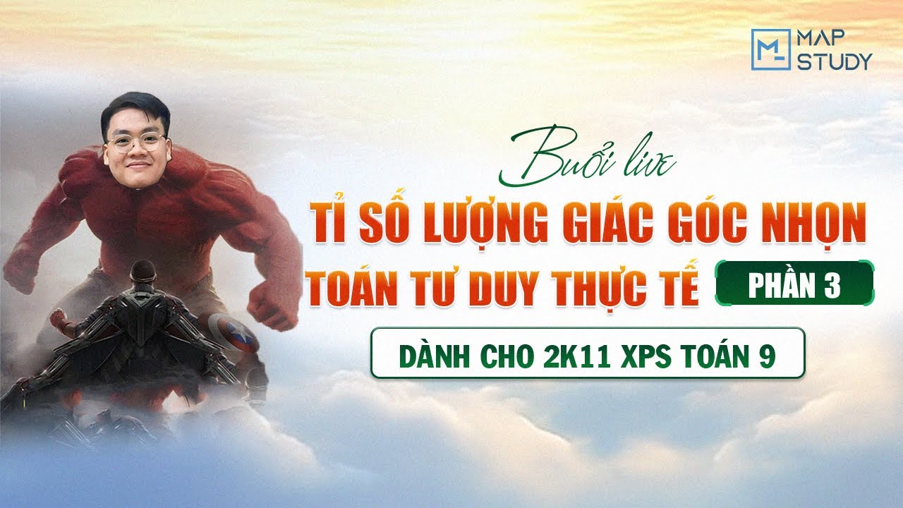 TOÁN 9 | TỈ SỐ LƯƠNG GIÁC GÓC NHÓN - ỨNG DỤNG TOÁN THỰC TẾ - THẦY NĐK