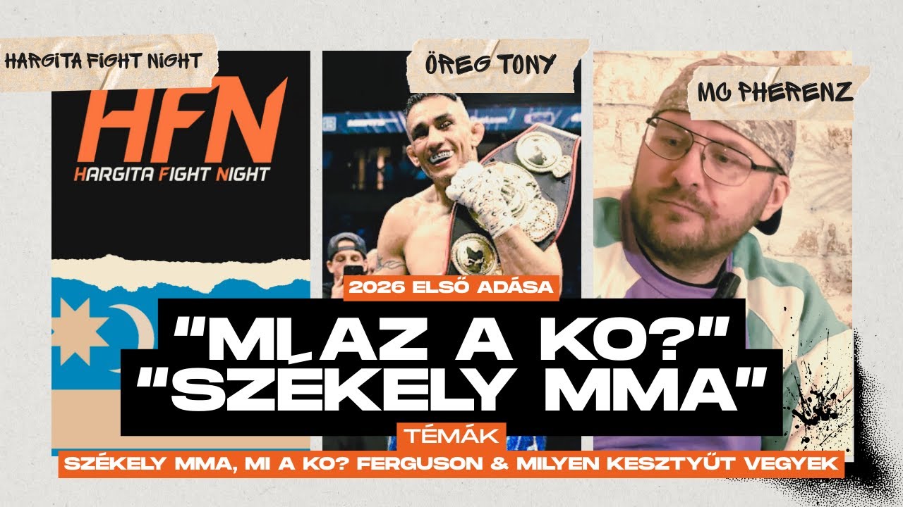 Székely MMA I  Mi az a KO? I Tony a UFC után I Milyen kesztyűt vegyünk? HargitaFightNight