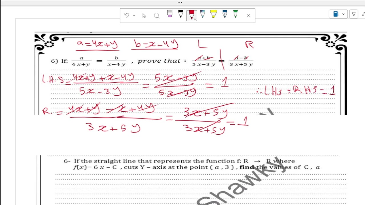follow revision algebra 2026