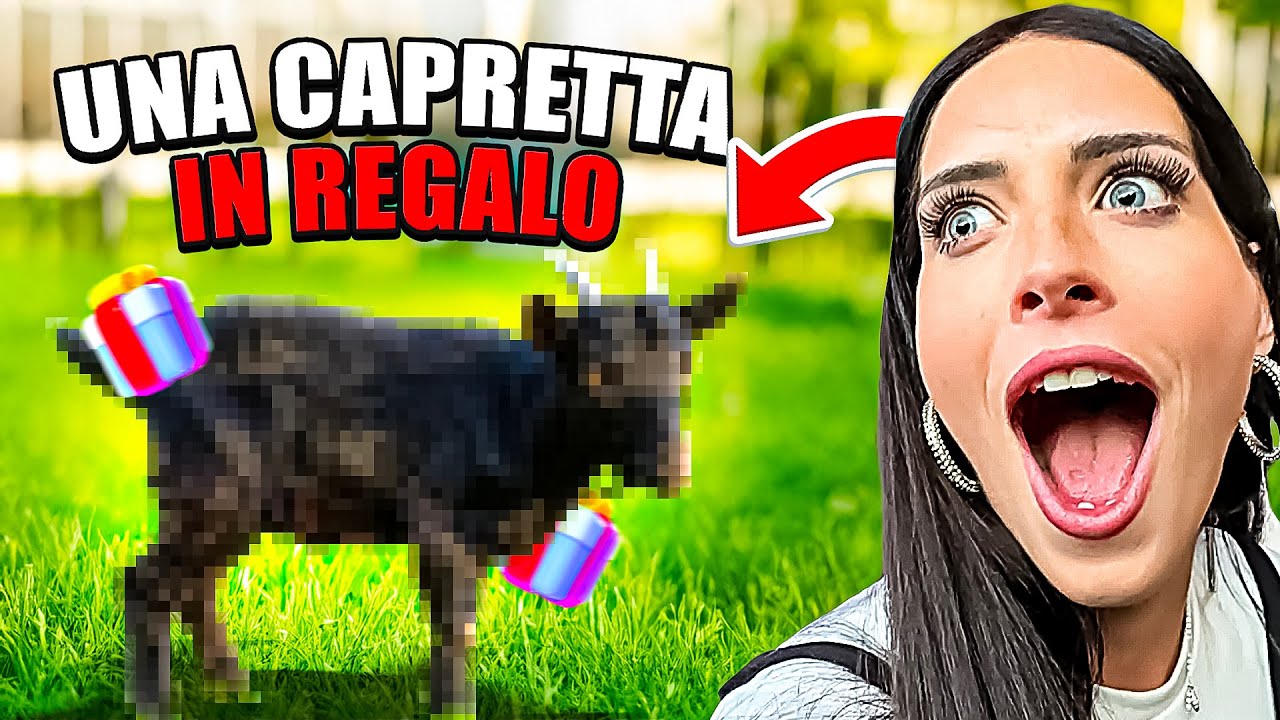 IL MIO MIGLIORE AMICO MI REGALA UNA CAPRA