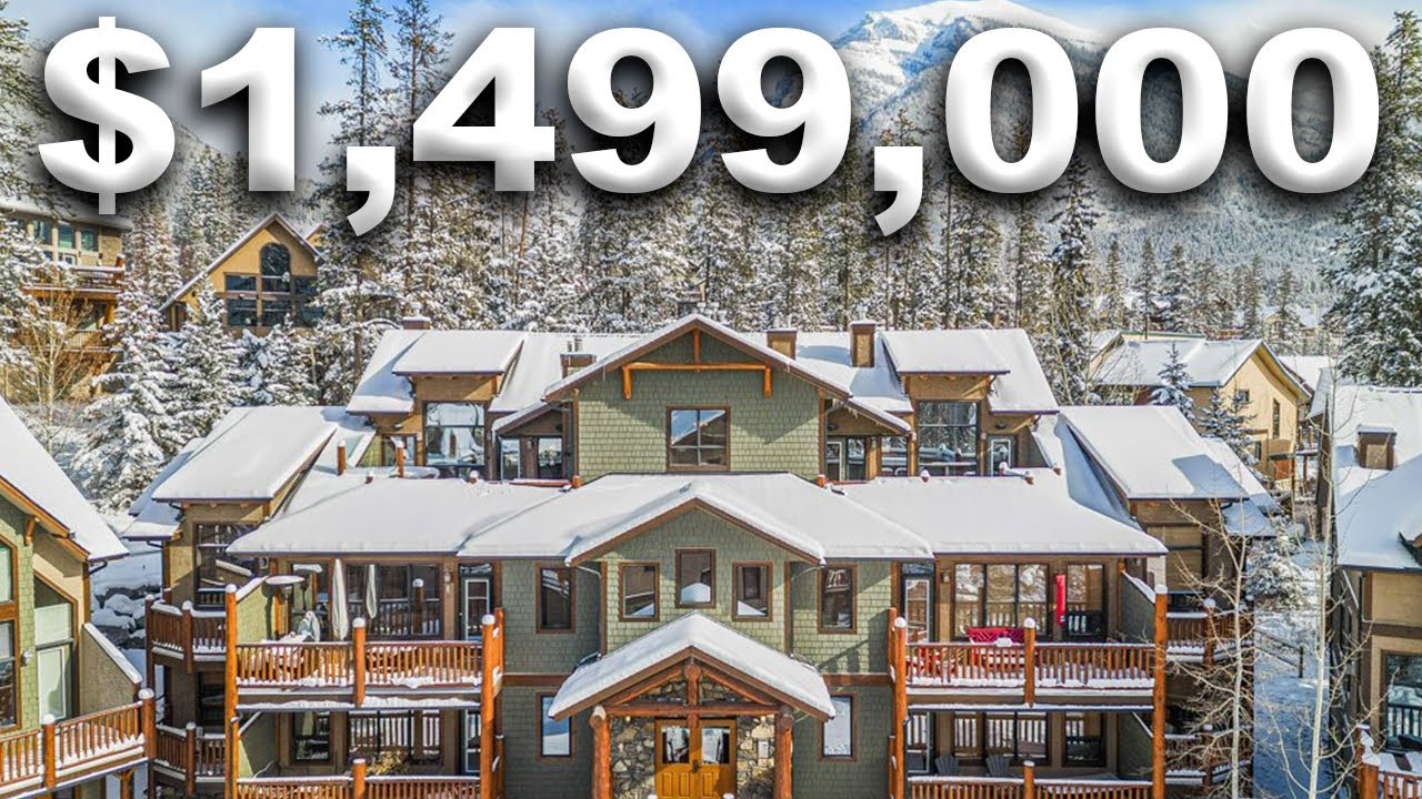 Tour this $1.4 million dollar PENTHOUSE and see how you can live the HIGH LIFE! 🇨🇦 | Canmore