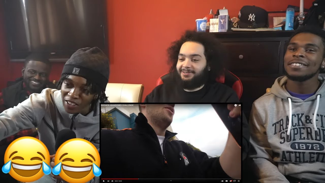 HIS FAME ACTUALLY HELPED HIM WIN 😭🤷🏽‍♂️ | AMERICANS REACT TO SIDEMEN ABANDONED CHALLENGE