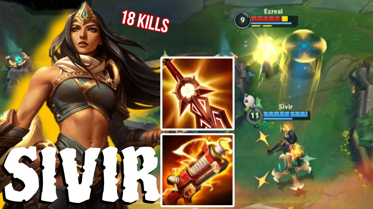 ATTACK SPEED BUILD SIVIR | Cloud | Wild Rift Gameplay
