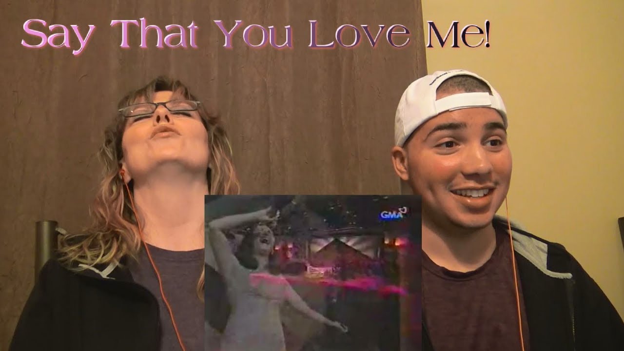 MOM & SON REACTION! Say That You Love Me (Highest Version)- Regine Velasquez