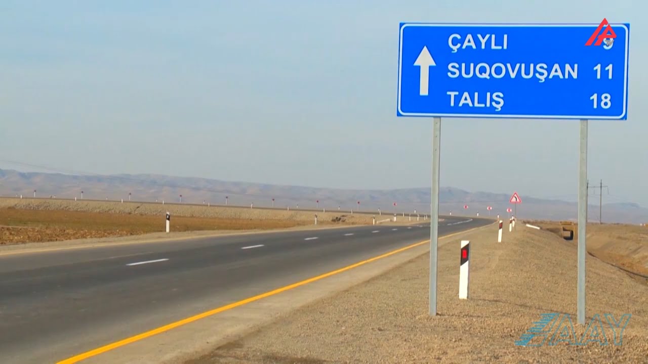 Suqovuşan və Talış kəndlərinə gedən yolların tikintisi 1-ci mərhələ üzrə yekunlaşıb