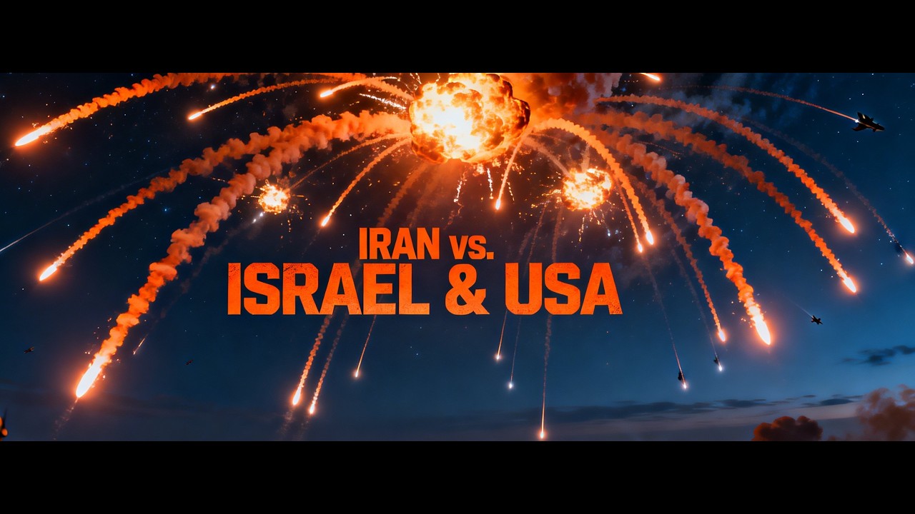 US & Israel Under Strike: Coordinated Iranian Offensive | Arma 3 Simulation