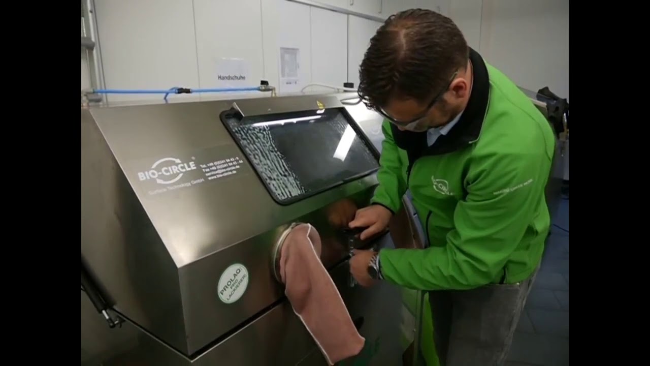 BIO CIRCLE HP Vigo   Cleaning demonstration with Jens Becker   YouTube 720p