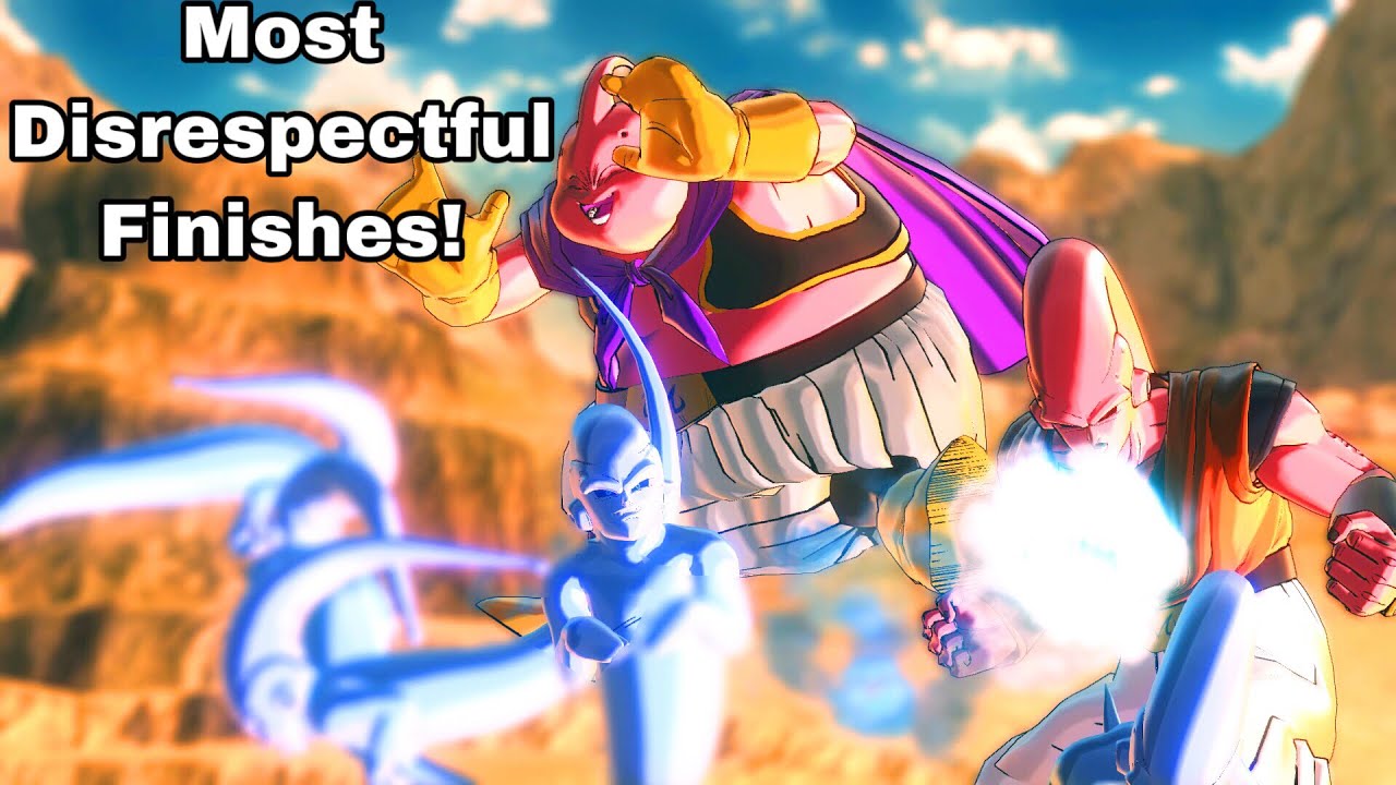 The MOST Disrespectful Finishes In Dragon Ball Xenoverse 2! Majin Themed