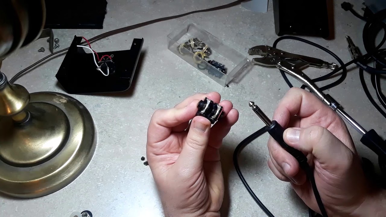 Amp Footswitch Repair (Vox, Marshall, Fender)