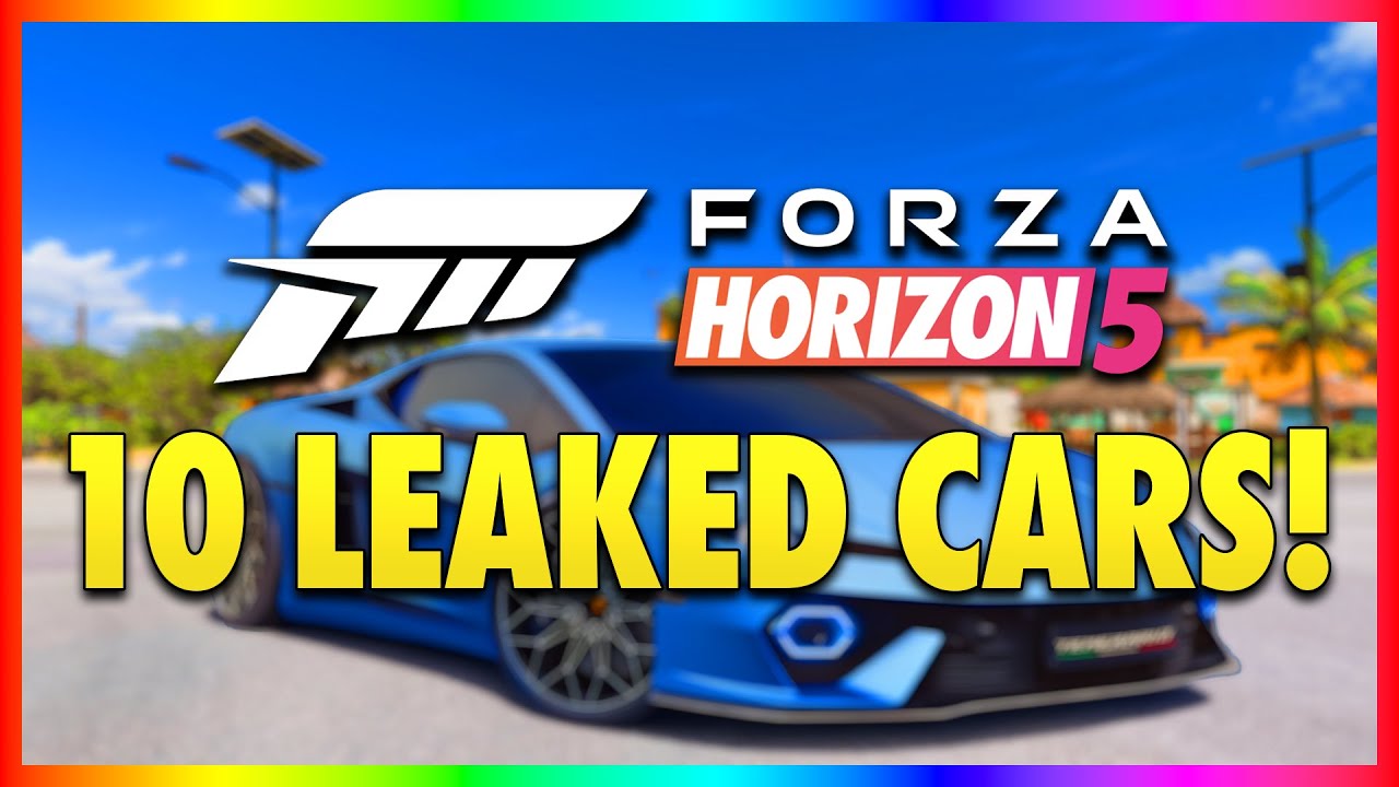 ВСЕ 10+ НОВЫХ АВТОМОБИЛЕЙ ПОЯВЯТСЯ В FORZA HORIZON 6! ОФИЦИАЛЬНАЯ УТЕЧКА!