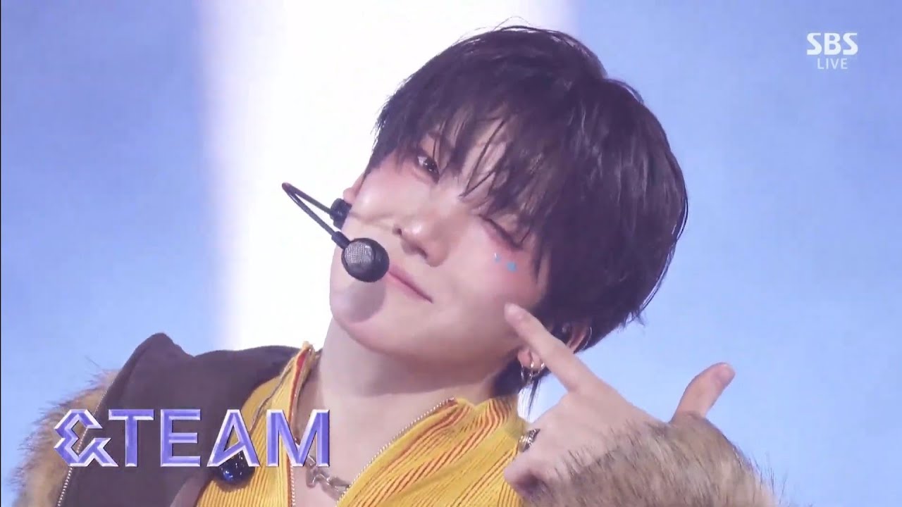 251116 &TEAM (앤팀) - Lunatic | SBS INKIGAYO 가요대전 방송 [1080P]