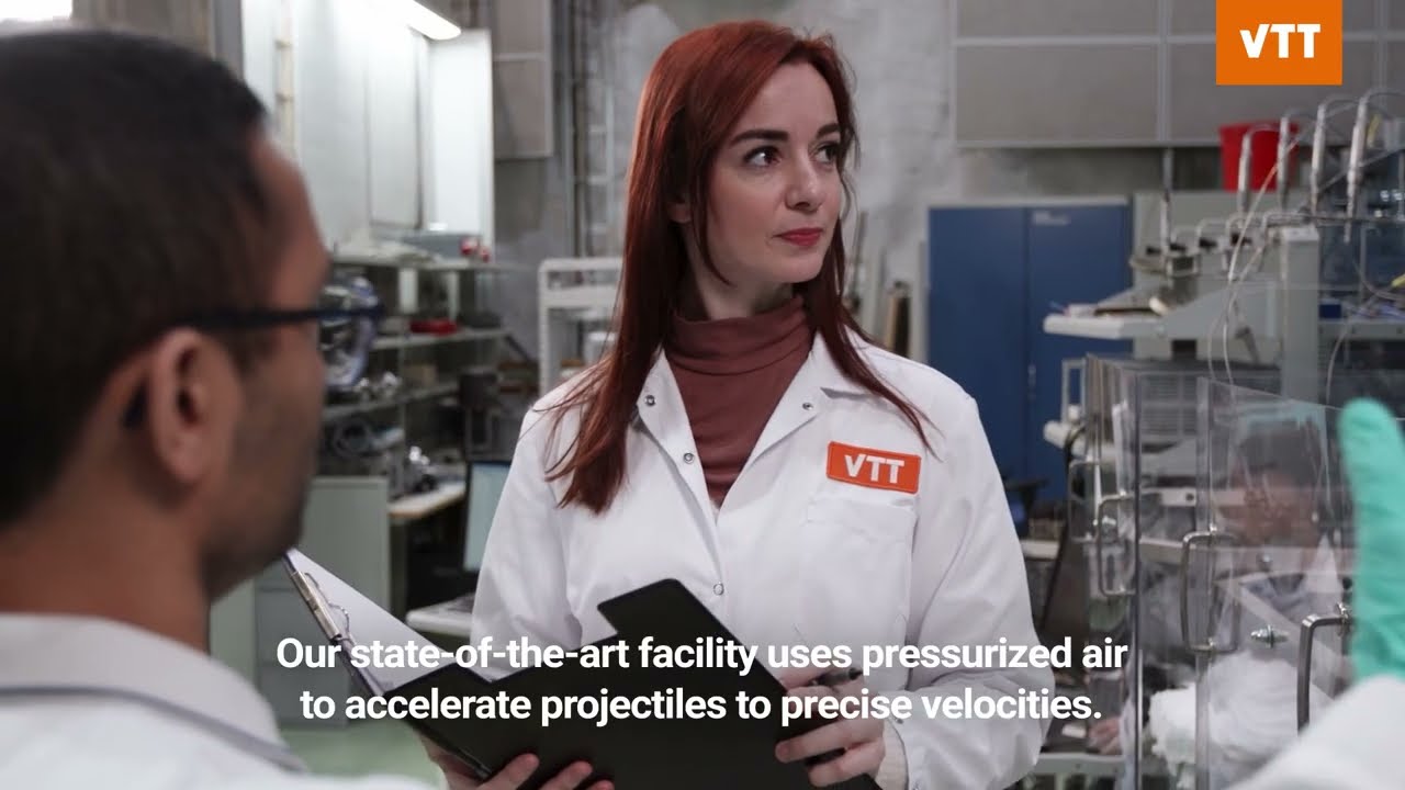VTT Impact facility for studying external impacts on structures