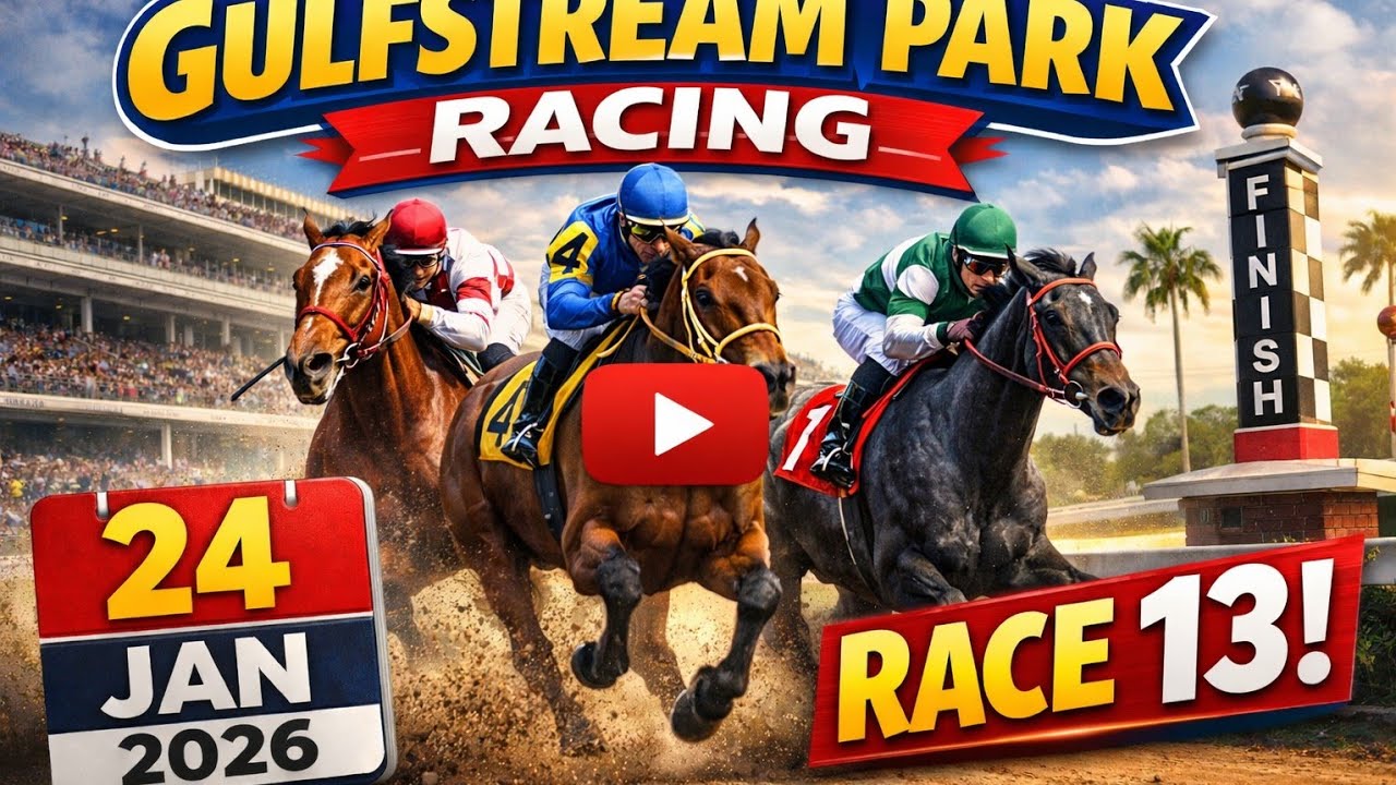 ***RACE 13 GULFSTREAM PARK USA 24 JAN 2026  PEGASUS CUP FINAL