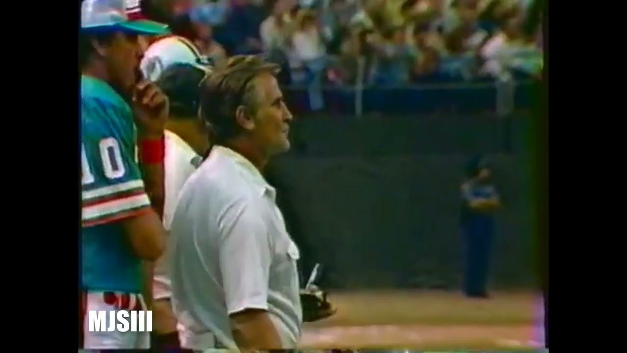 1981 week 3 Miami Dolphins at Houston Oilers