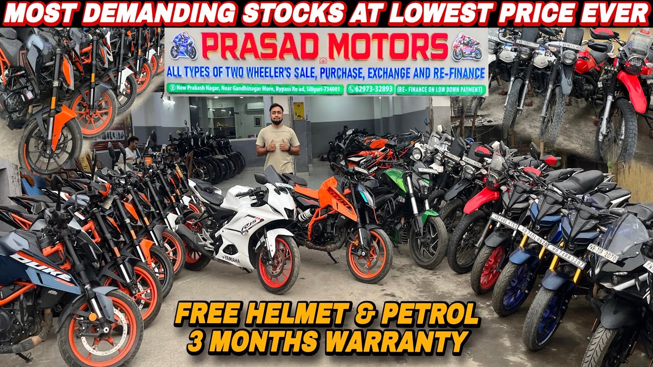 1 Lakh Me KTM Duke 390 😱🔥 | Second Hand Bikes In Siliguri - Lowest Price & Re-Finance | Prasad Motor