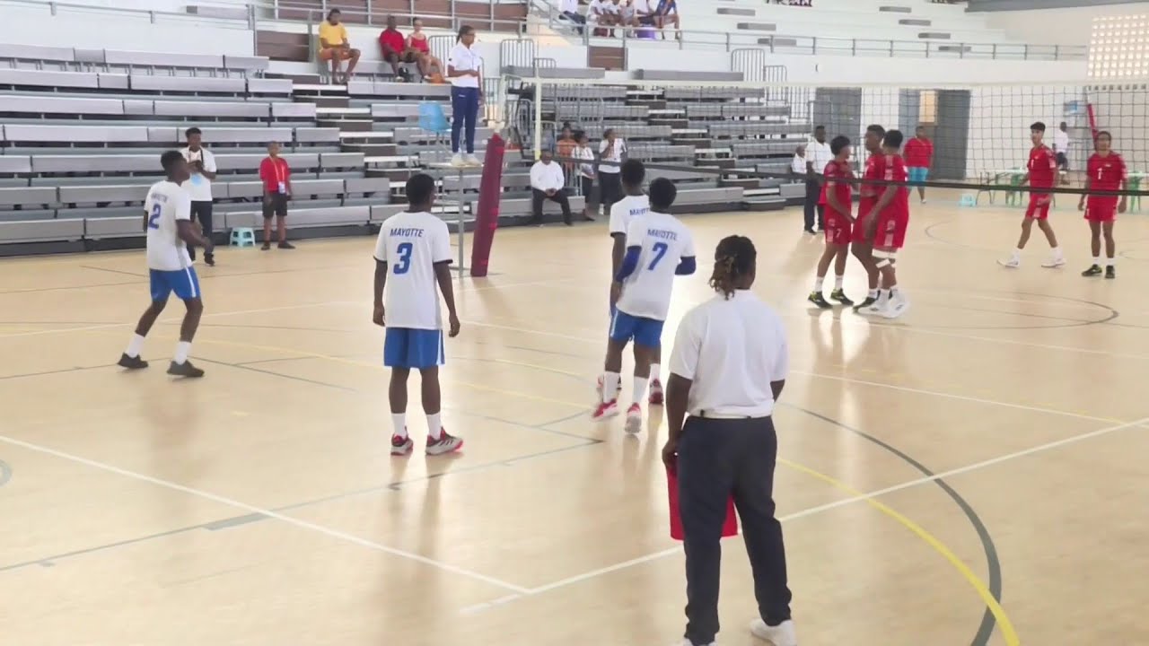🏐 Suivez le match de Volleyball entre Maurice et Mayotte depuis les Seychelles ! 