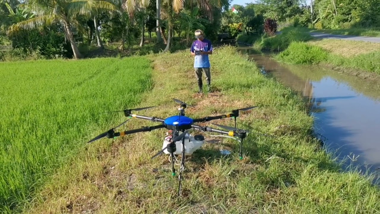 Drone Padi EFT E616P 16L - Sembur Racun Ulat