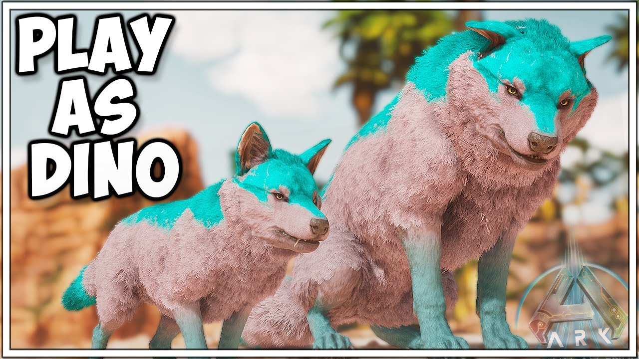 We Started A Wolf Family And Tried To Survive | Play As Dino | Ark Survival Ascended