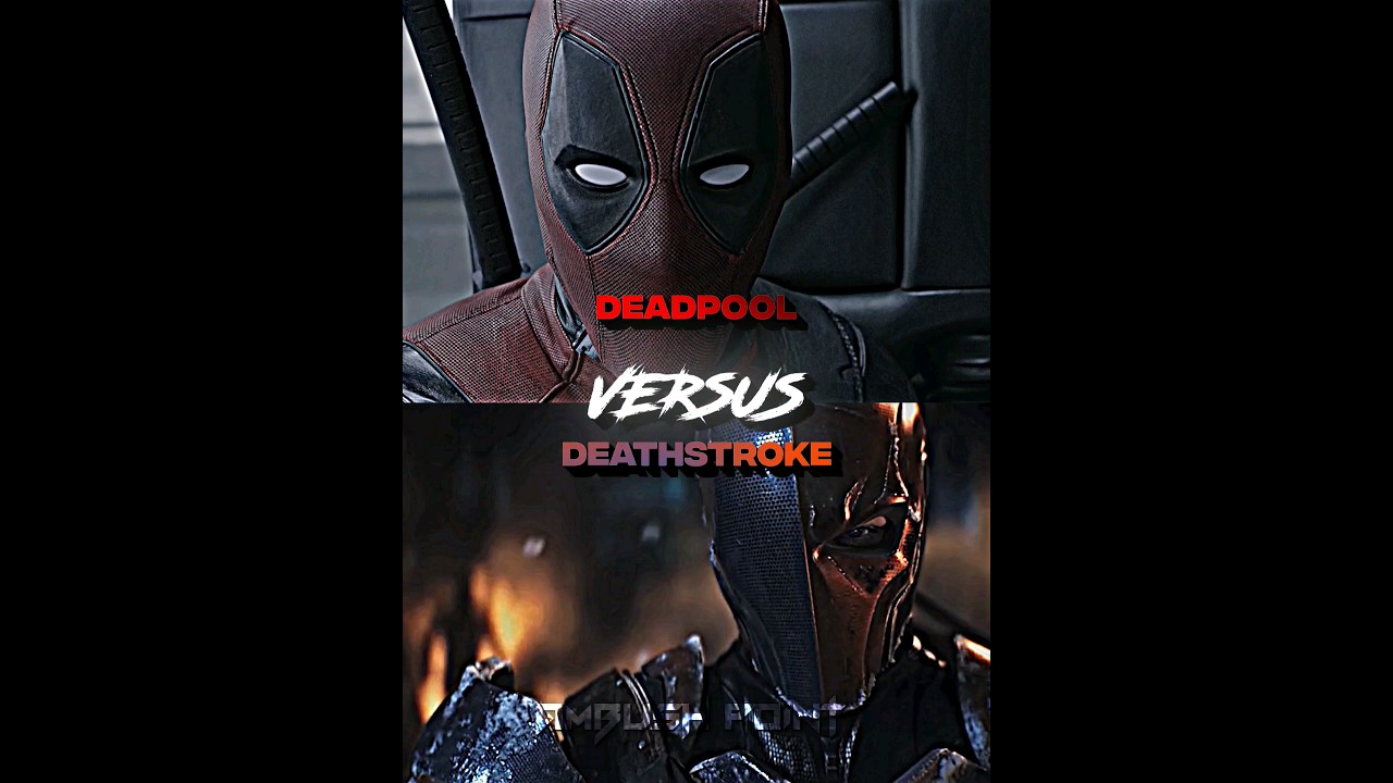 Deadpool VS Deathstroke | #shorts #marvel #dc