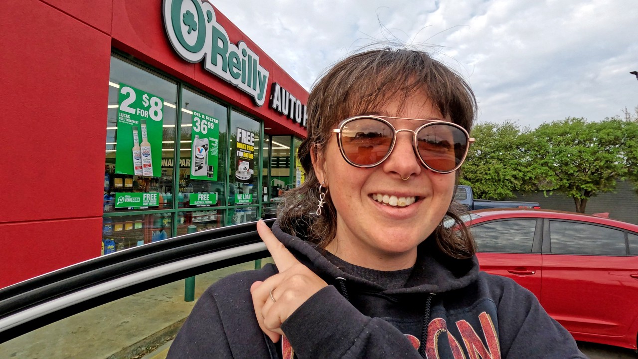 Fixing Our Truck and Chatting in the Backyard