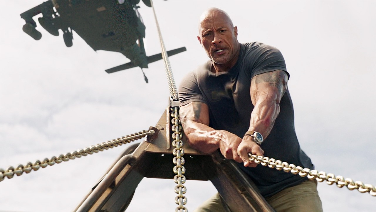 Dwayne Johnson Pulls a Helicopter Out of the Sky | Fast and Furious: Hobbs & Shaw