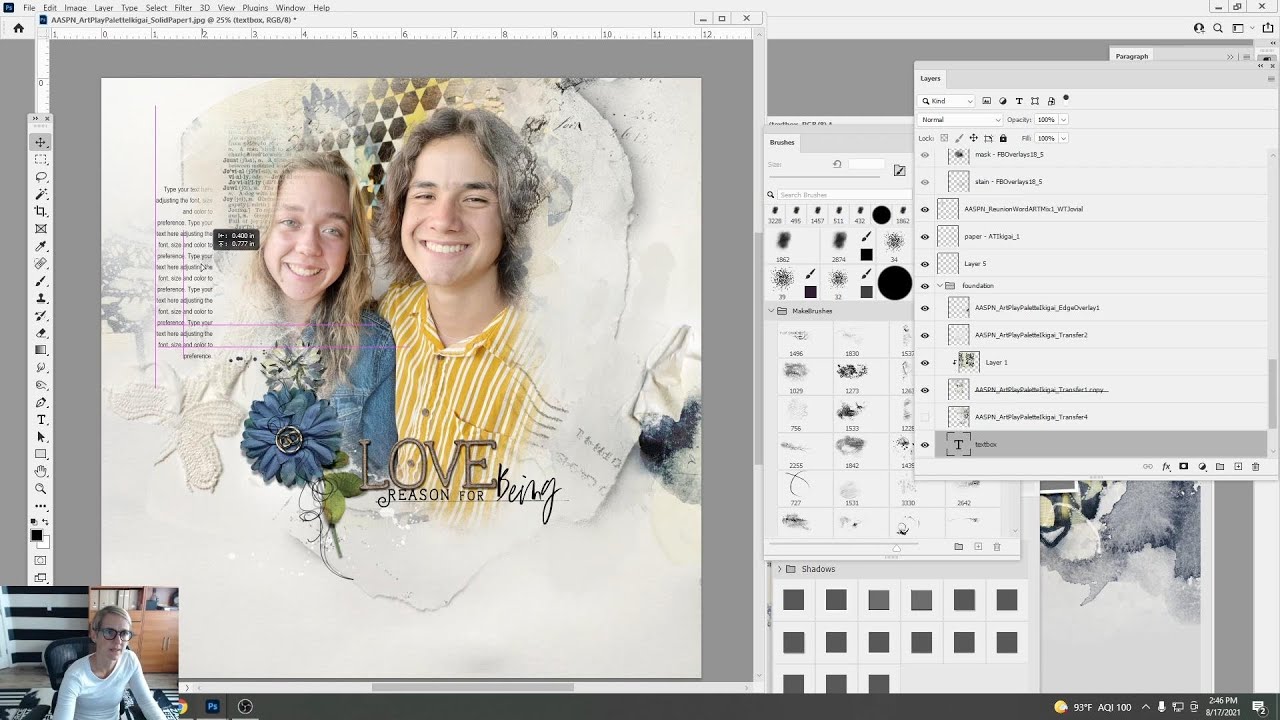 Create Digital Scrapbooking with ArtPlay Ikigai Digital Assets Collection in Photoshop and Elements