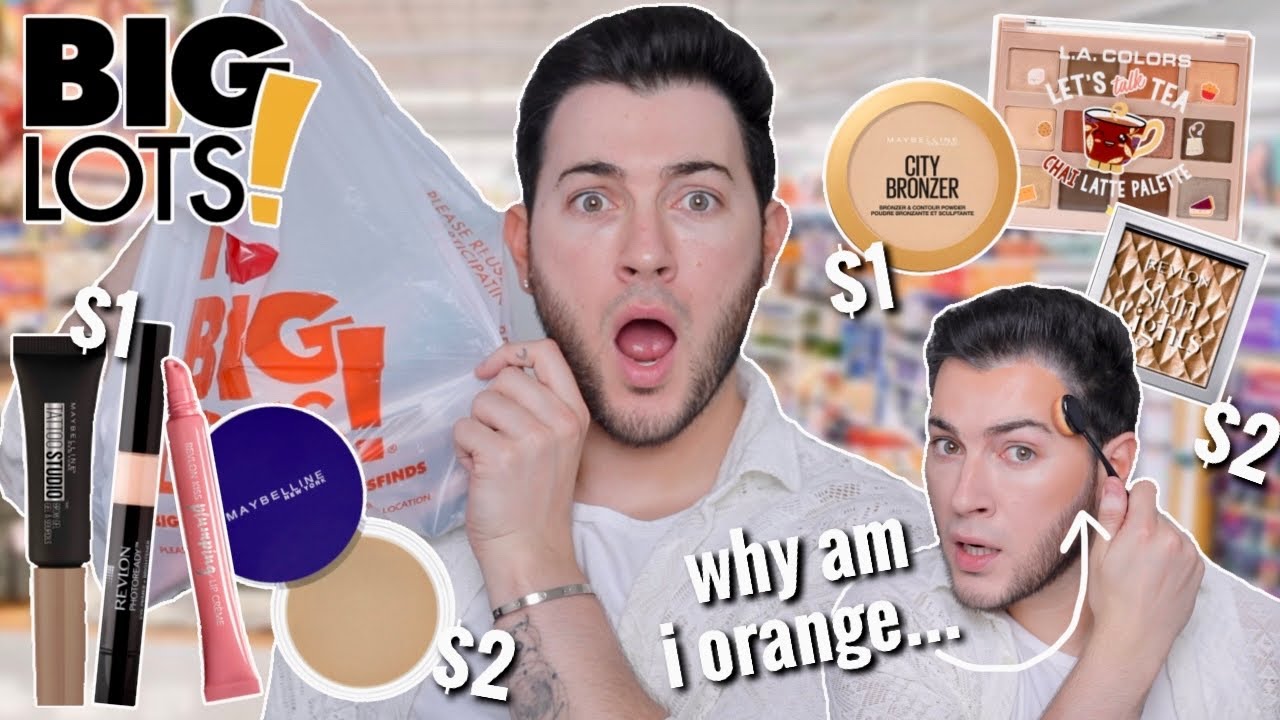 Я купила ВСЮ косметику из BIG LOTS... помогите
