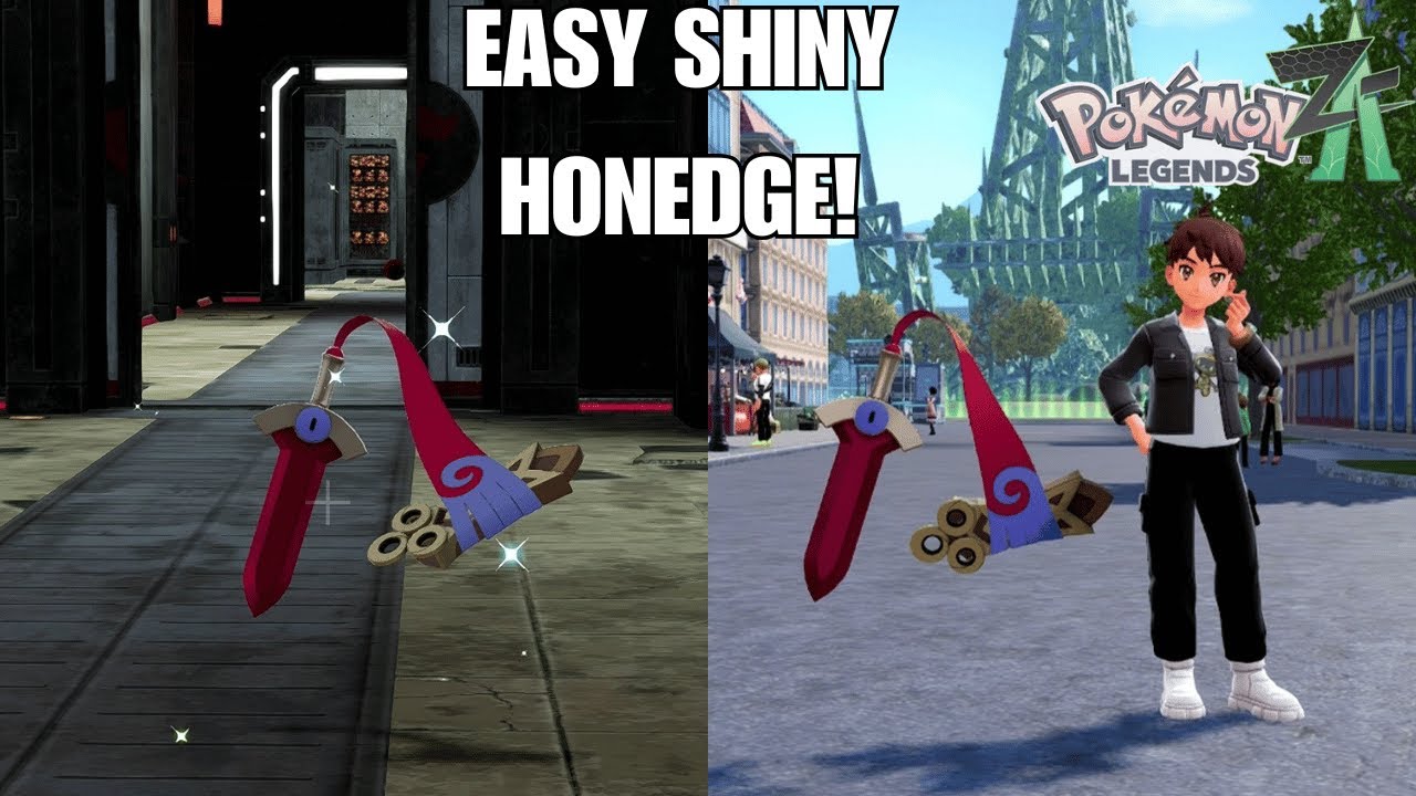 BEST Shiny Honedge Method in Pokémon Legends: Z-A! (w/ Shiny Honedge Reaction)