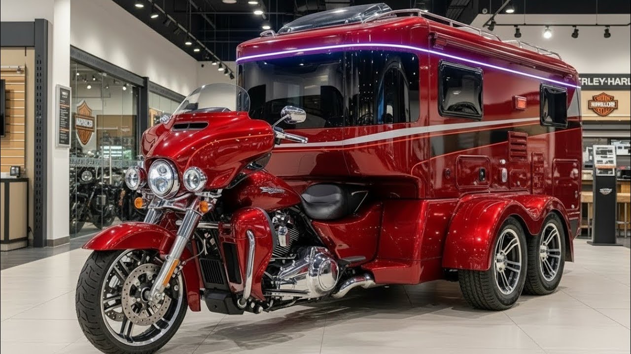 Представлен кемпер Harley Davidson 2026 года | Роскошное приключение на колесах