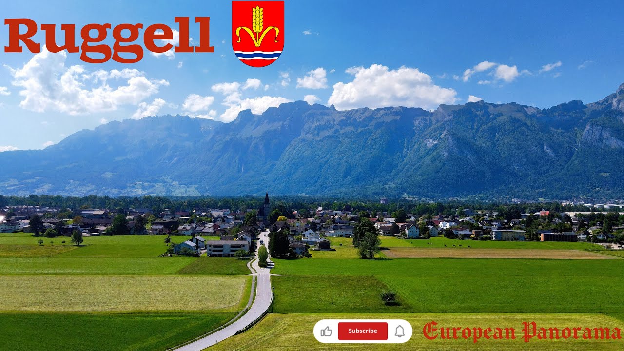 Bird&rsquo;s Eye View of Ruggell: Discover Liechtenstein&rsquo;s Hidden Gem