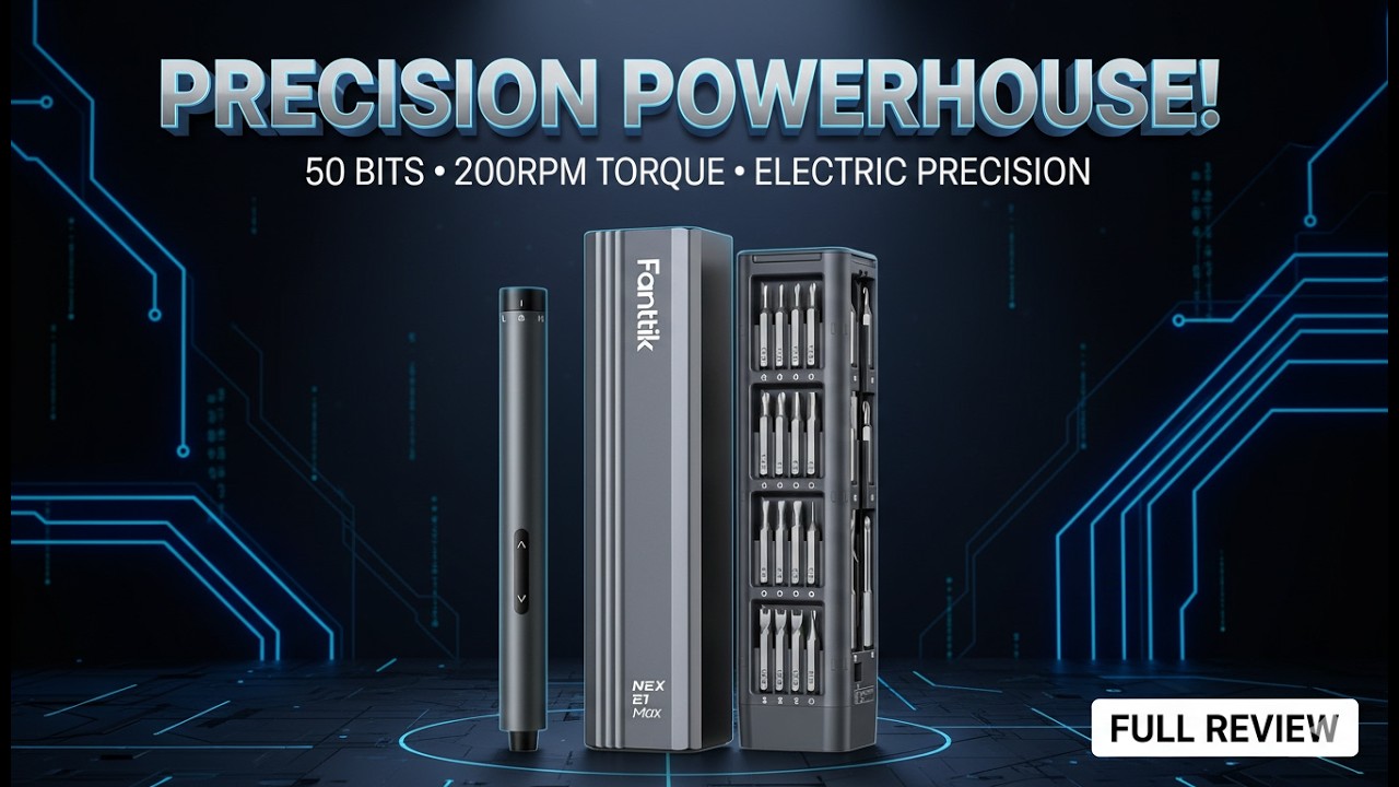 Fanttik E1 Max Review – 50 Bits, 200RPM & Precision Electric Power