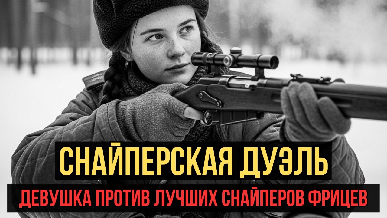 Немцы смеялись над девушкой С БЕРДАНКОЙ — Через МЕСЯЦ Она ЛИКВИДИРОВАЛА 25  ЛУЧШИХ СНАЙПЕРОВ фрицев