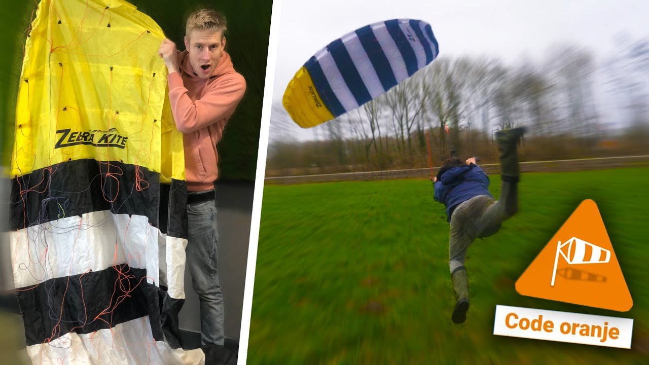 VLIEGEREN IN DE STORM
