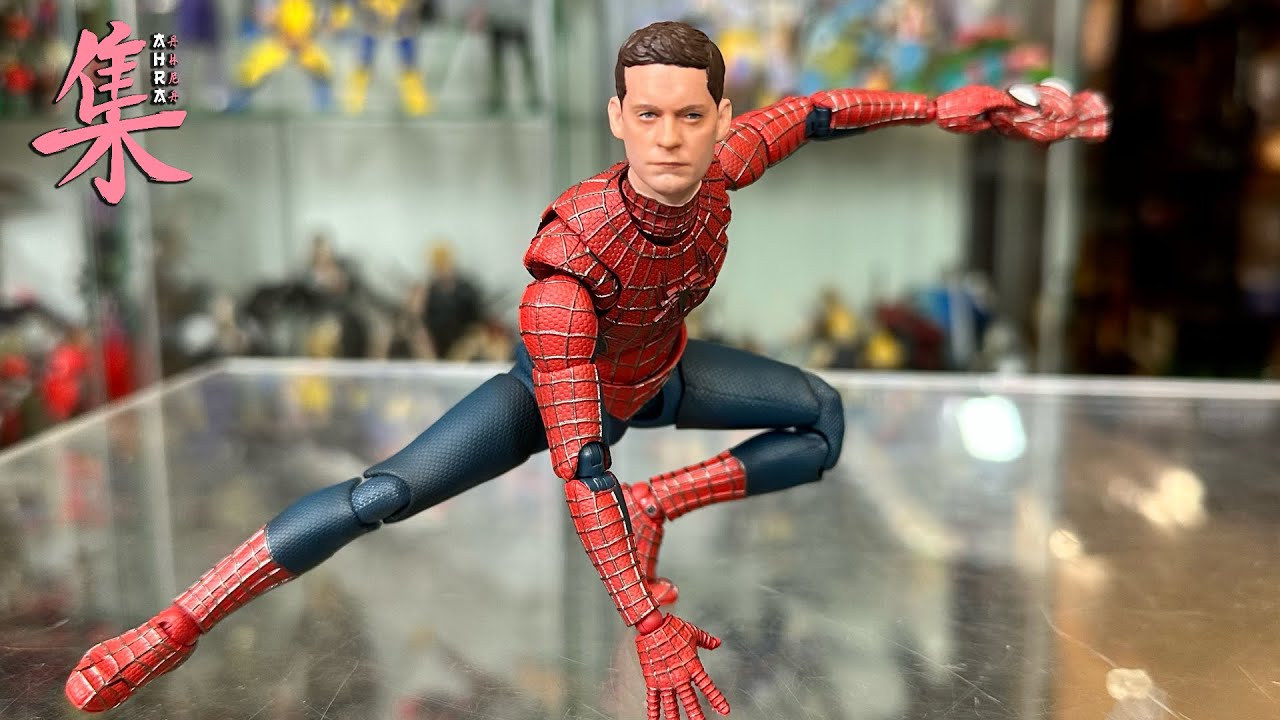 S.H. Figuarts Friendly Neighborhood Spider-man Tobey Maguire Bandai Action Figure Review