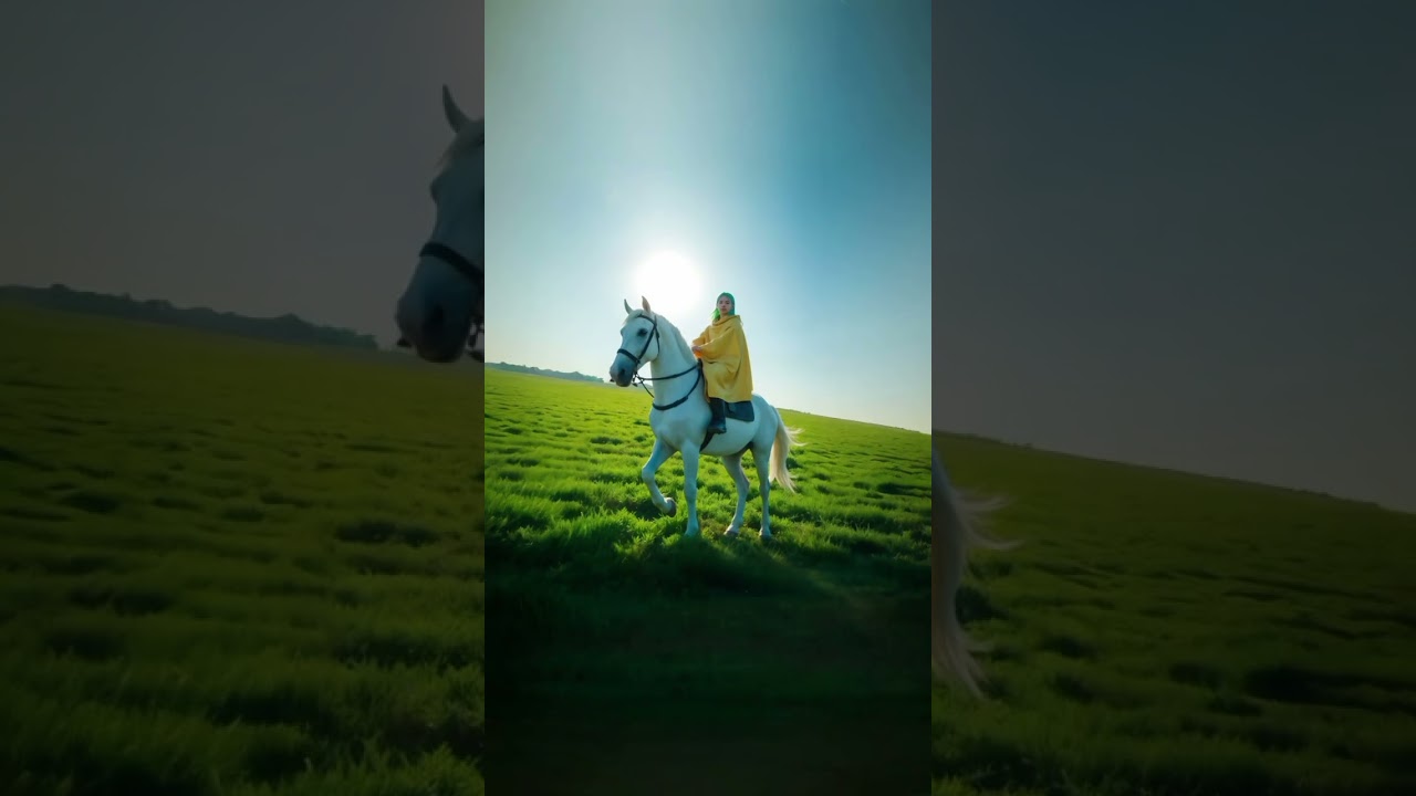(Me and my horse Gal go on our adventures )(1—4)(Gal my horse)